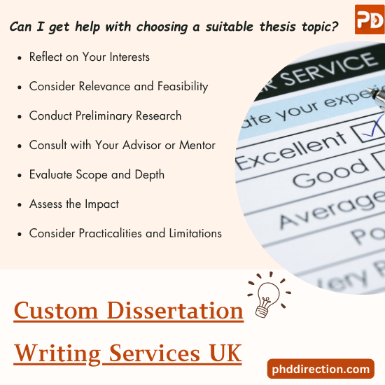 Custom Dissertation Writing Assistance UK