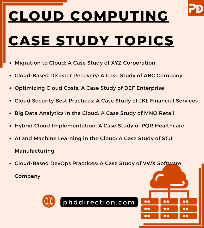 Cloud Computing Case Study Projects