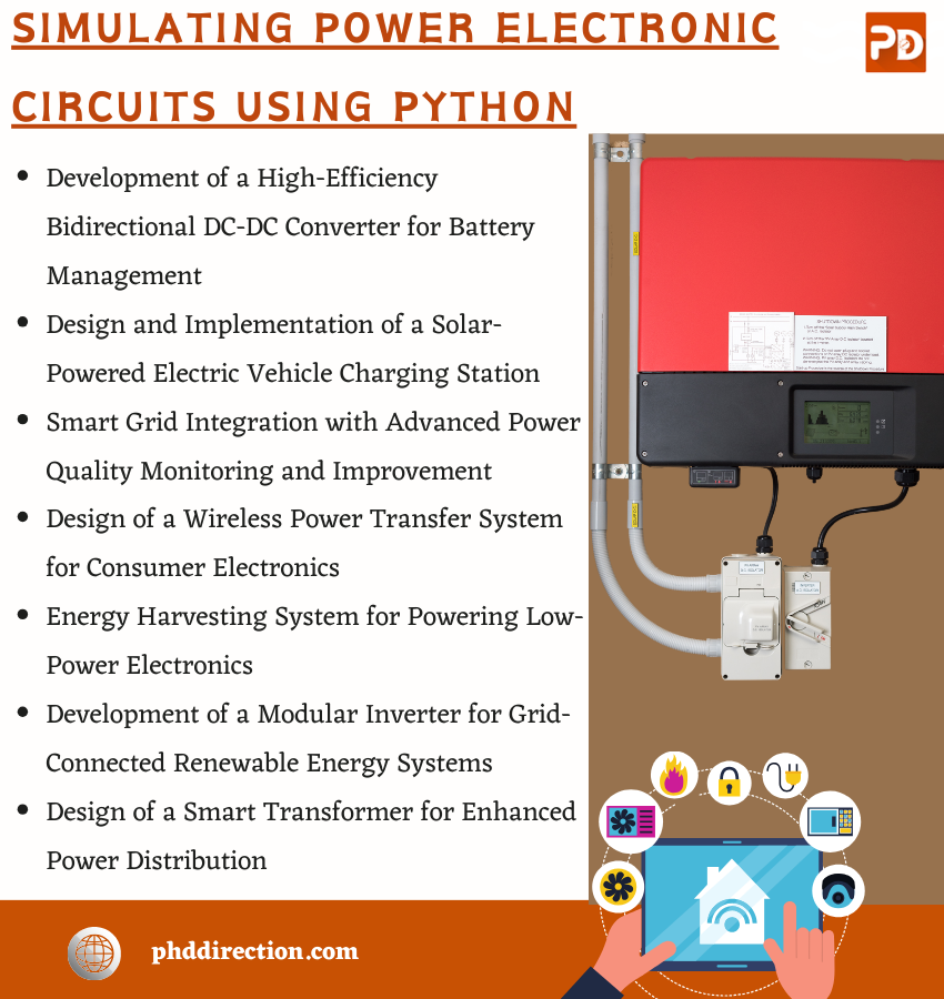 Simulating Power Electronic Circuits Using Python Proposal Topics