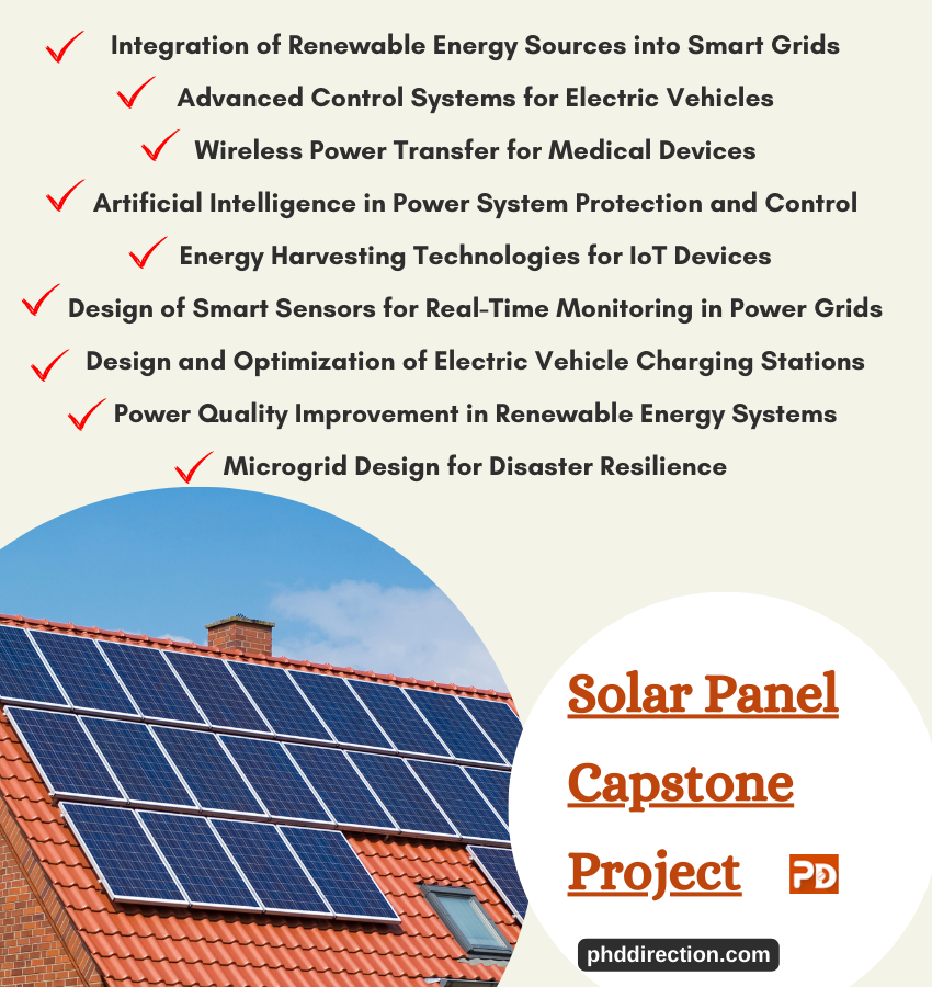 Solar Panel Capstone Project Ideas