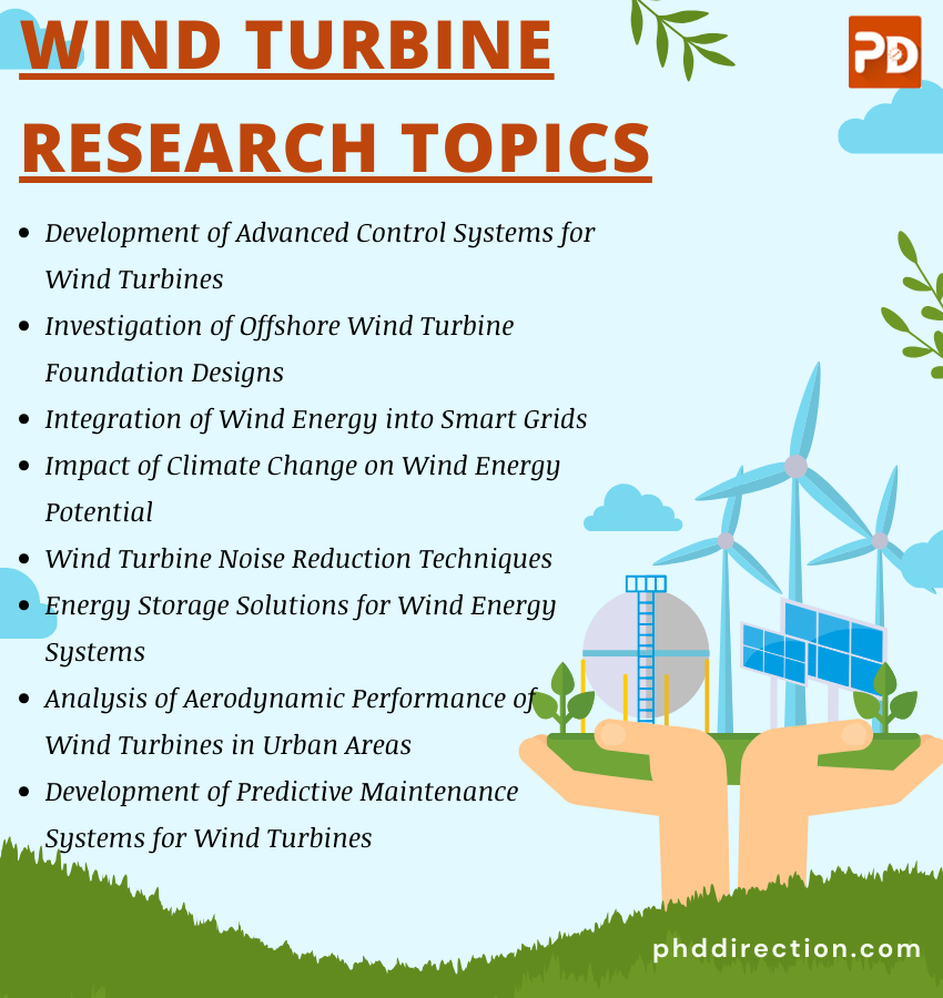 Wind Turbine Research Ideas